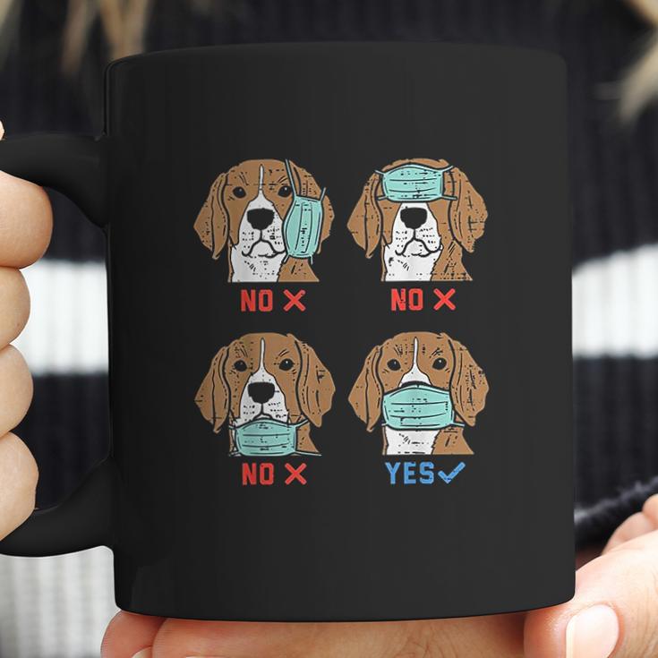 Beagle Funny Social Distancing Dog Gift Coffee Mug