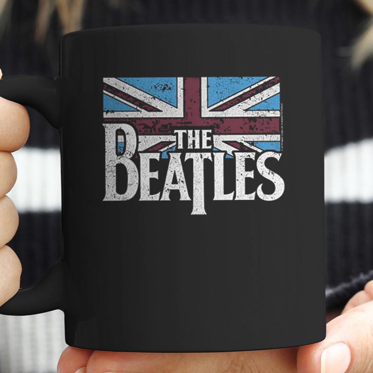 The Beatles British Flag Coffee Mug