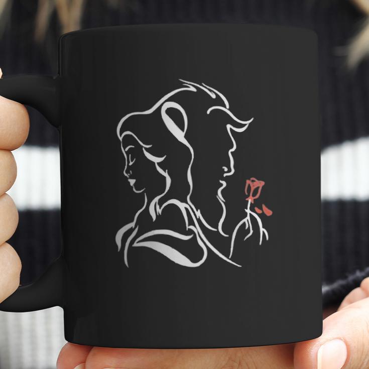 Beauty Beast Silhuette Coffee Mug