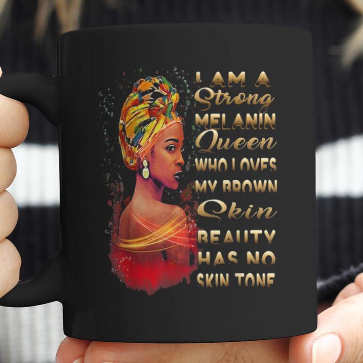 Beauty Has No Skin Tone African American Melanin Black Queen Coffee Mug