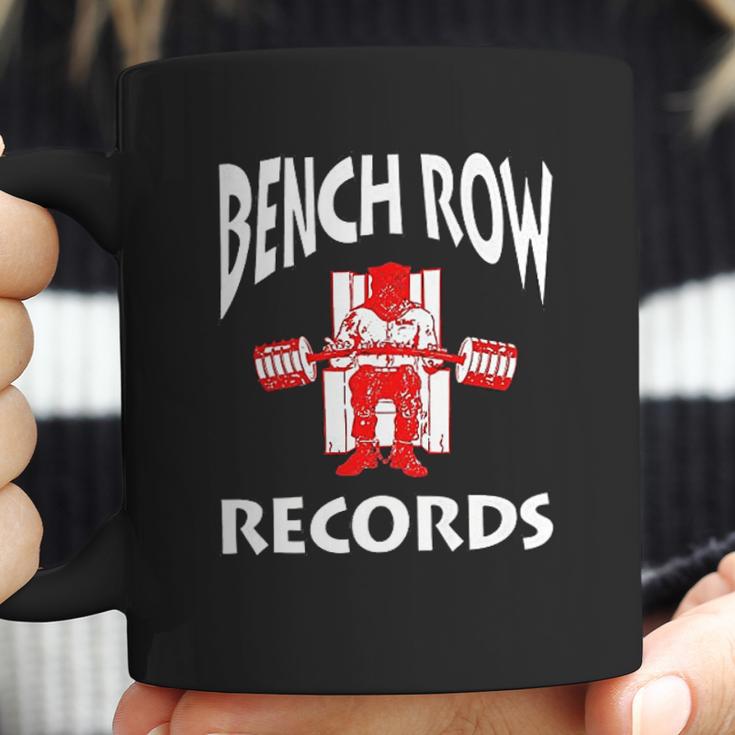 Bench Row Records Powerlifting Coffee Mug