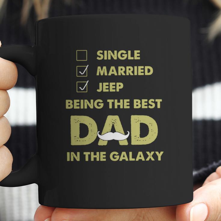 Being The Best Dad In The Galaxy Jeep Shirt Coffee Mug