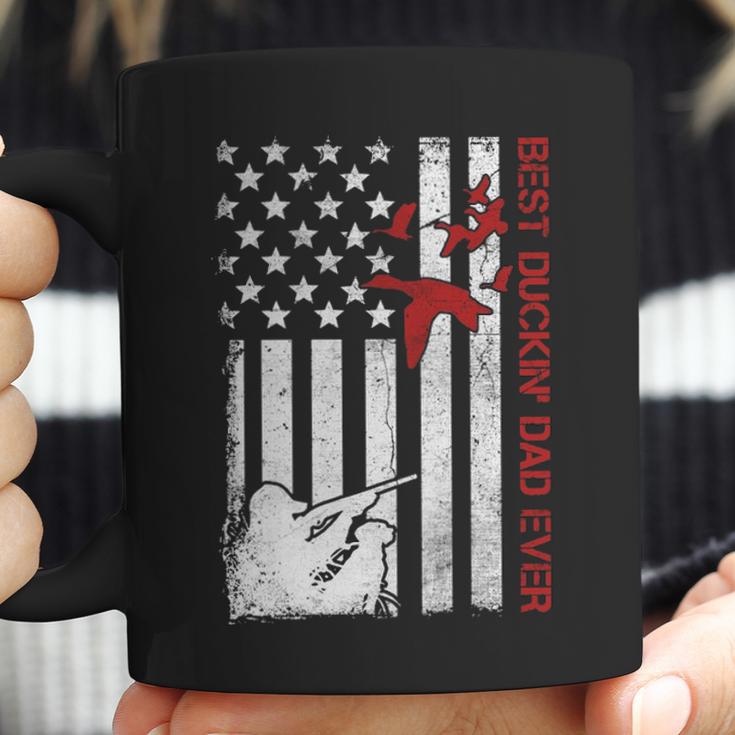 Best Duckin Dad Ever American Hunting Duck Hunter Gift Coffee Mug