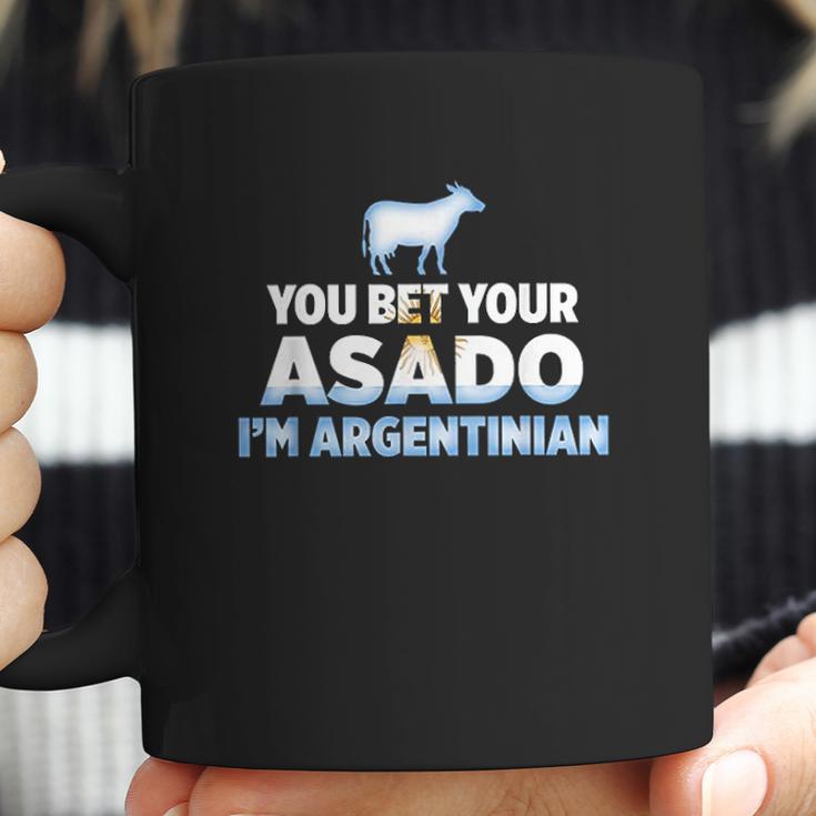 You Bet Your Asado I Am Argentinian Funny Bbq Beef Coffee Mug