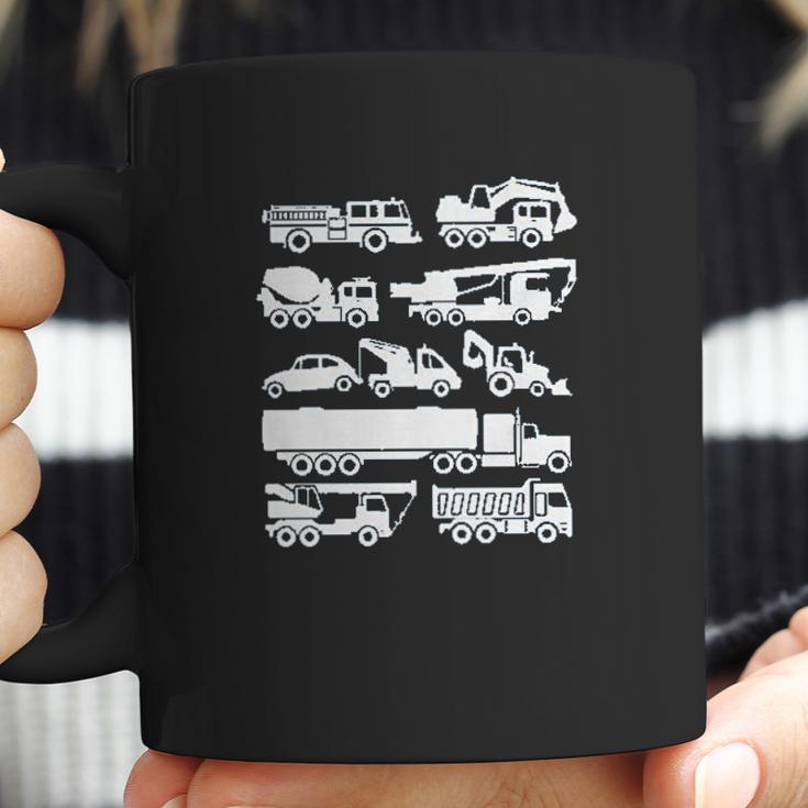 Big Boys Trucks Youth Coffee Mug