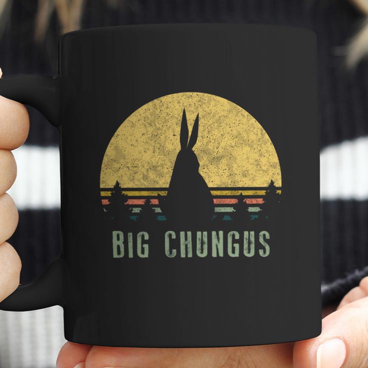 Big Chungus Funny Gift Retro Vintage Sunset Meme Video Game Gift Coffee Mug