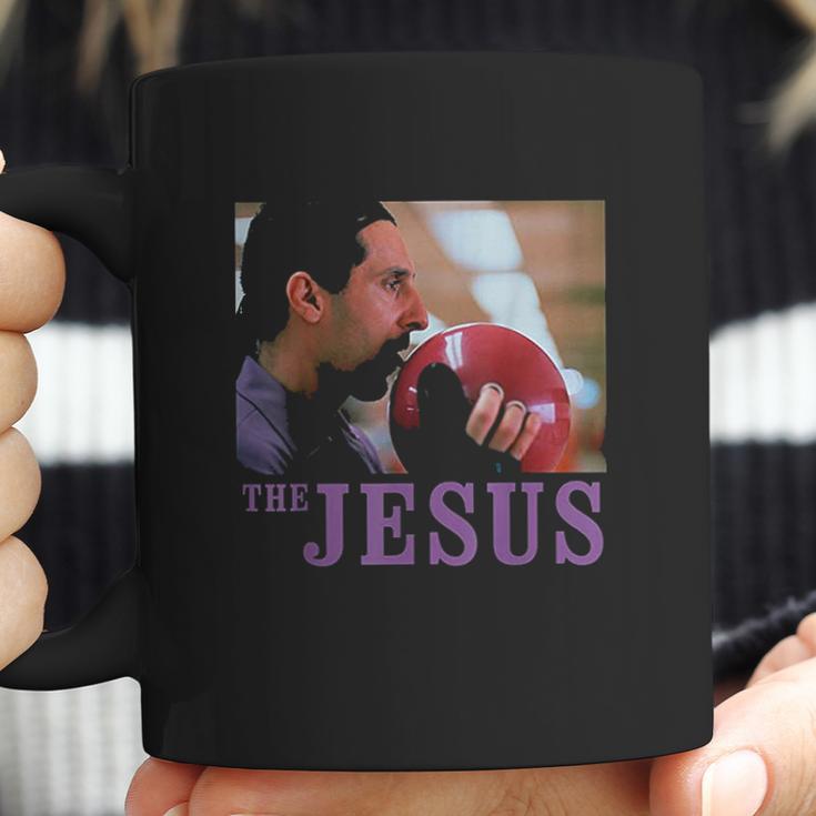 The Big Lebowski Jesus Licking The Bowling Ball Graphic Coffee Mug