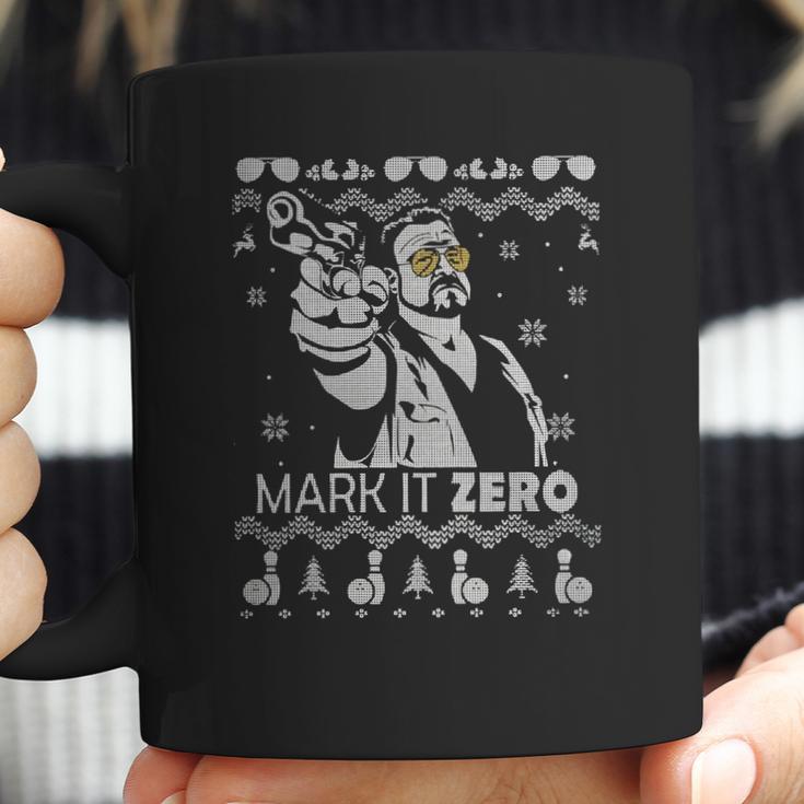 The Big Lebowski Mark It Zero Christmas Coffee Mug