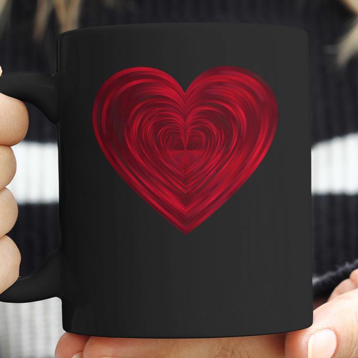 Big Red Heart Classic Valentines Day Women Men Kids Coffee Mug