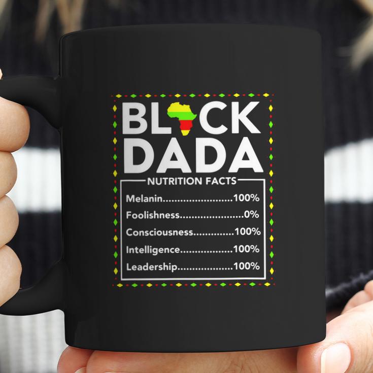 Black Dada Nutritional Facts King Dad Juneteenth 1865 Coffee Mug