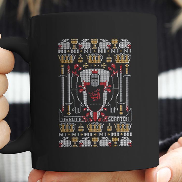 Black Knight Holy Grail Legs Off Funny British Comedy Coffee Mug