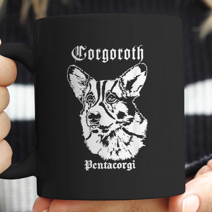 Black Metal Corgi Corgoroth Gorgoroth Coffee Mug