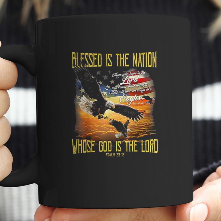 Blessed Is The Nation Whose God Is The Lord Coffee Mug