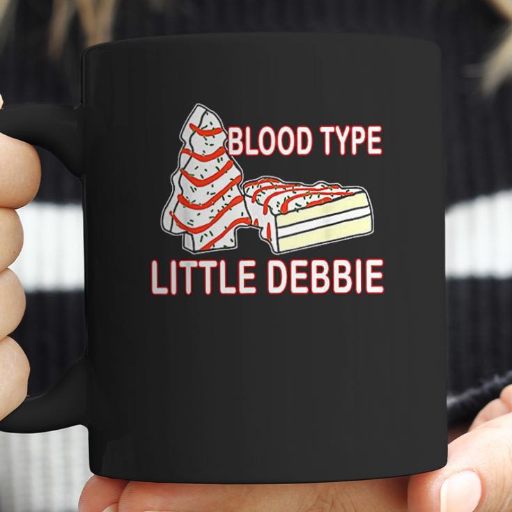 Blood Type Little Debbie Christmas Cake Coffee Mug