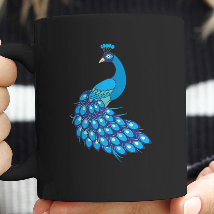 Blue Peacock Animal Peacock Coffee Mug