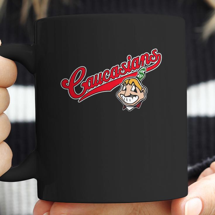 Bomani Jones Wore A Cleveland Caucasians Coffee Mug