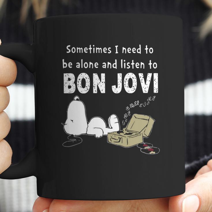 Bon Jovi - Snoopy Coffee Mug