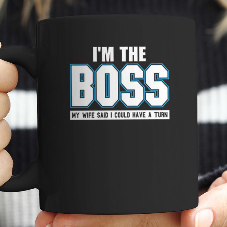 Im The Boss Funny Joke Husband Coffee Mug