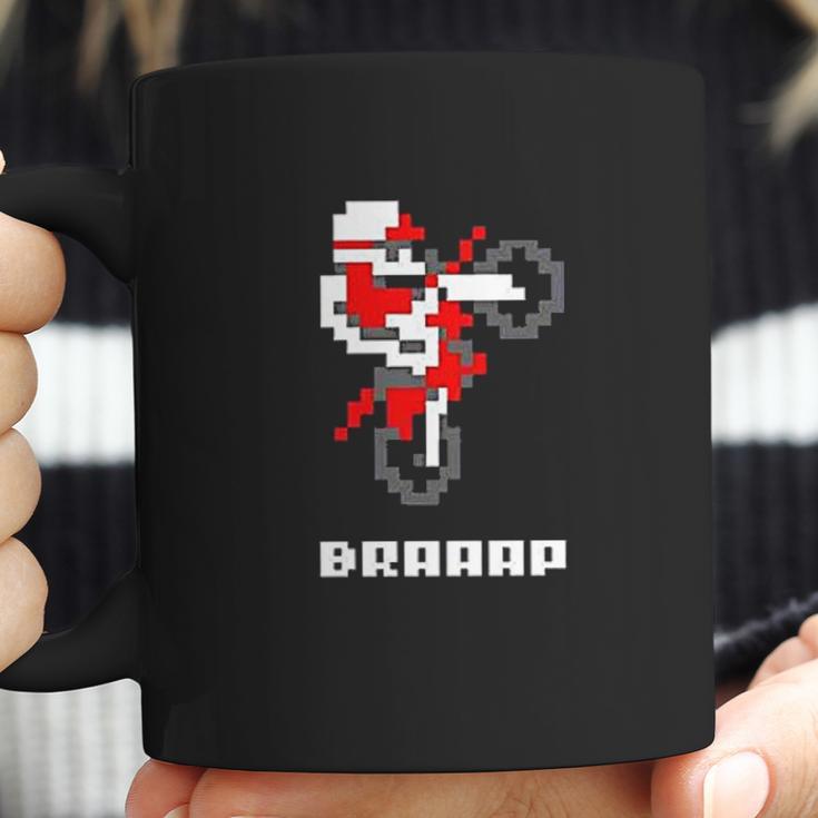 Braaap Dirt Bike Retro 8 Bit Video Game Gamer Full Coffee Mug