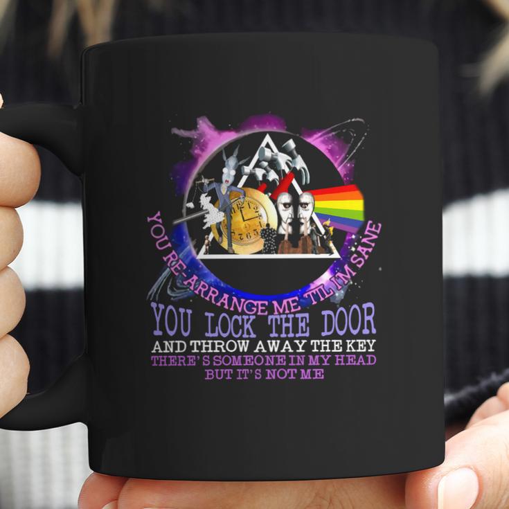 Brain Damage Lyrics Pink Floyd You Lock The Door And Throw Away Shirt Coffee Mug