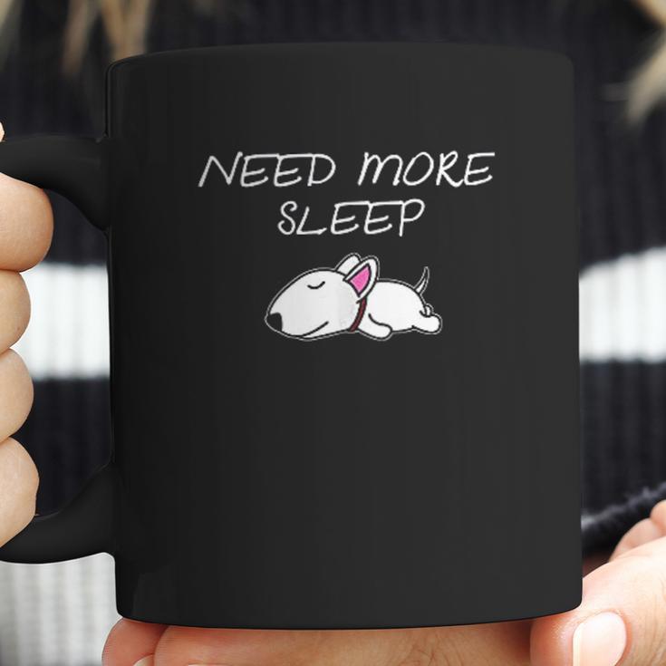 Bull Terrier Puppy Need More Sleep Pajama For Bedtime Coffee Mug