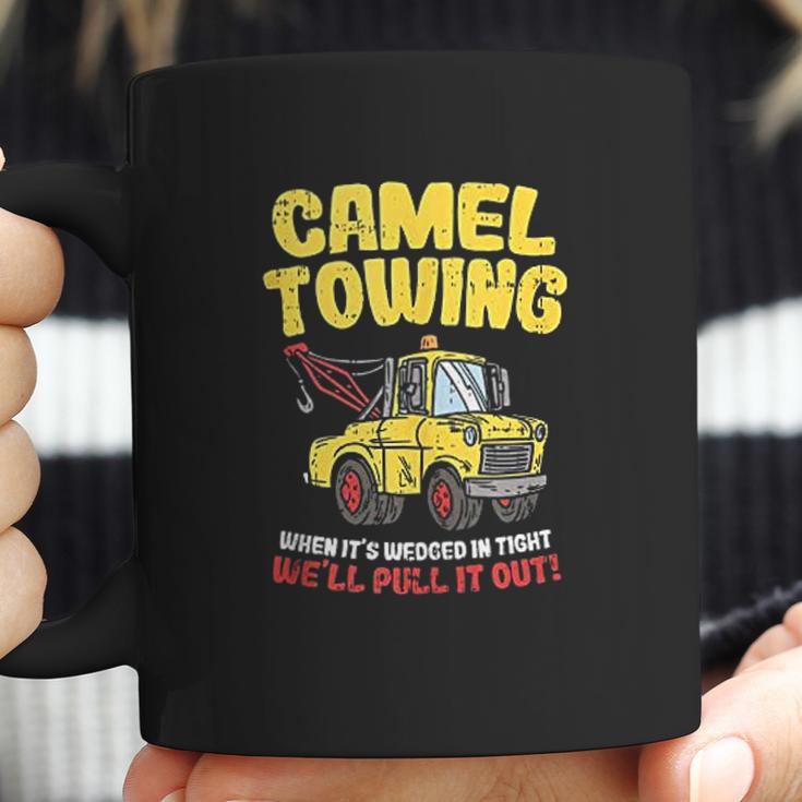 Camel Towing Funny Crude Tow Truck Recovery Workers Gift Coffee Mug