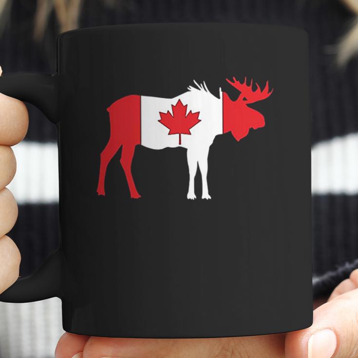 Canadian Flag Moose Maple Leaf Canada Coffee Mug