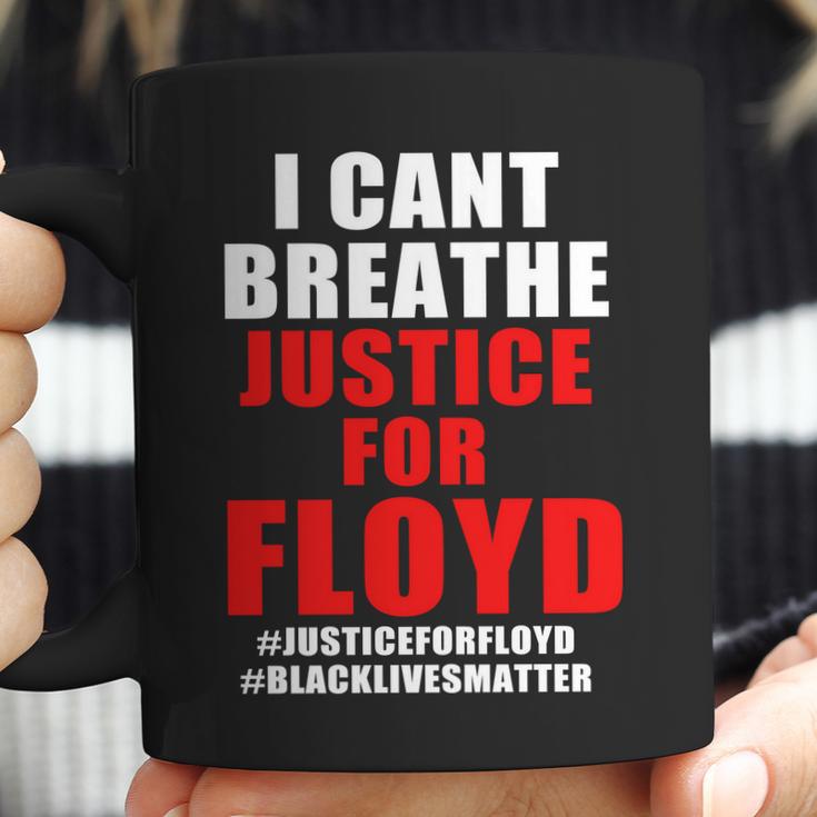 I Cant Breathe Justice For Floyd Coffee Mug