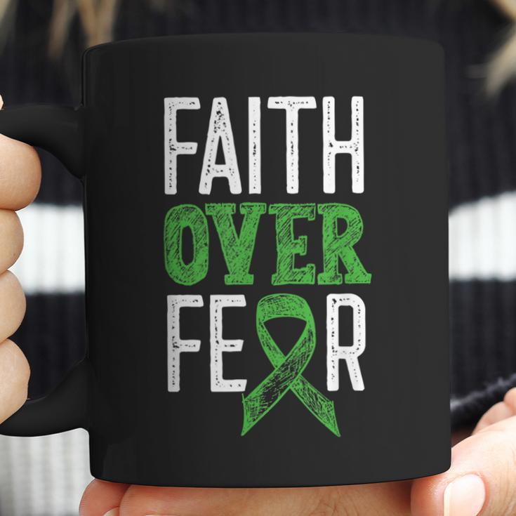 Cerebral Palsy Awareness Month Faith Over Fear Brain Damage Coffee Mug