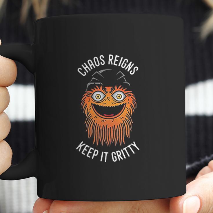 Chaos Gritty Reigns Keep It Gritty Mascot Coffee Mug