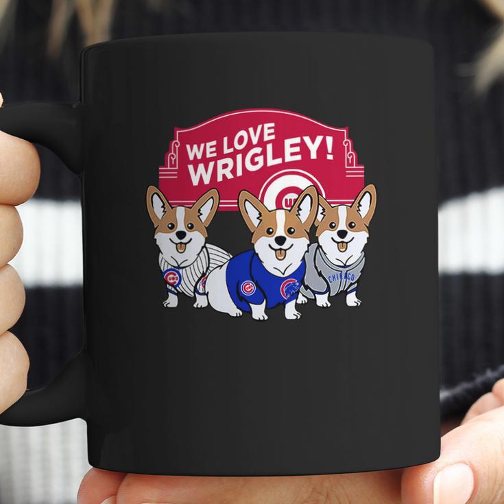 Chicago Cubs Corgi We Love WrigleyShirt Hoodie Sweater Coffee Mug