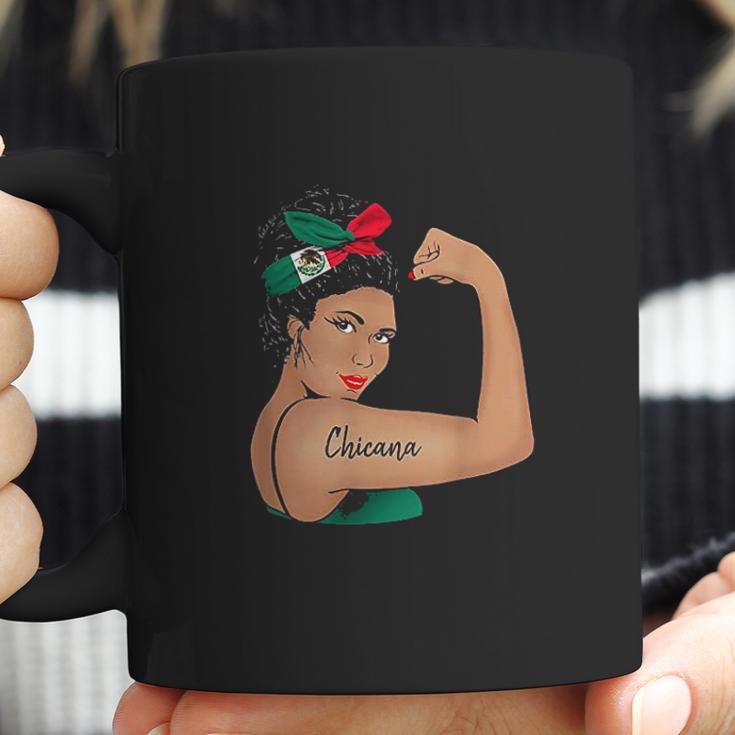 Chicana Girl Unbreakable Rosie The Riveter Coffee Mug