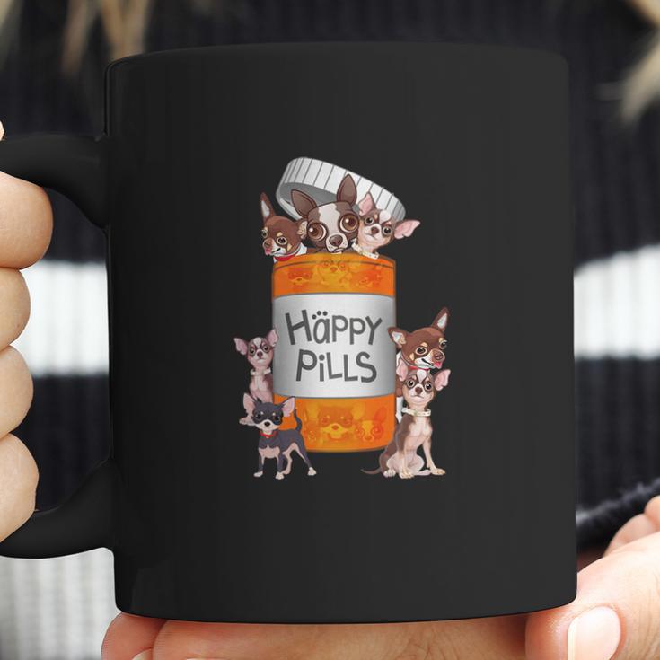 Chihuahua Funny Happy Pill Coffee Mug