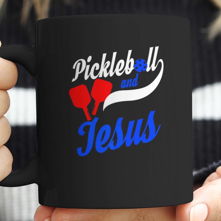 Christian Pickleball Jesus Funny Player Gift Dink Coffee Mug