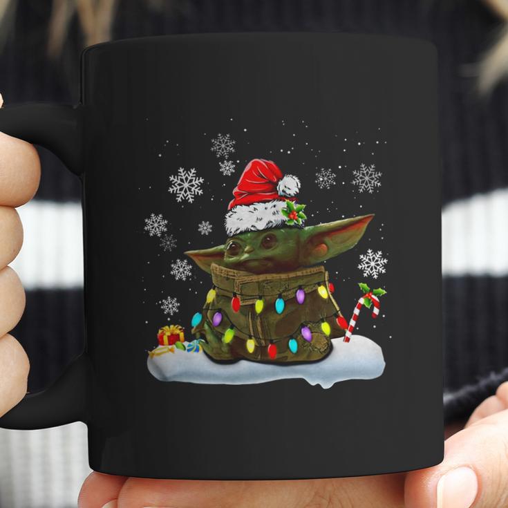 Christmas Santa Baby Yoda Coffee Mug