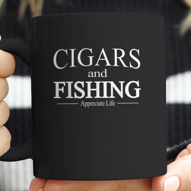 Cigars And Fishing Coffee Mug