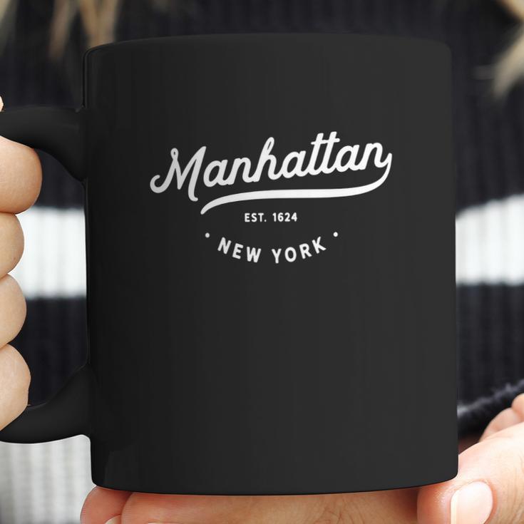 Classic Retro Vintage Manhattan New York City Tshirt Coffee Mug