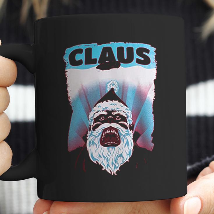 Claus | Funny Jaws Spoof Santa Christmas Joke Holiday Coffee Mug