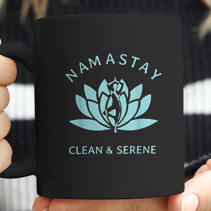 Clean And Serene Yoga Narcotics Anonymous Coffee Mug