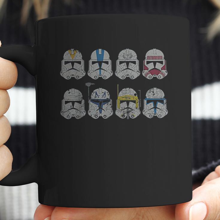 Clone Wars Clone Troopers Helmets Coffee Mug