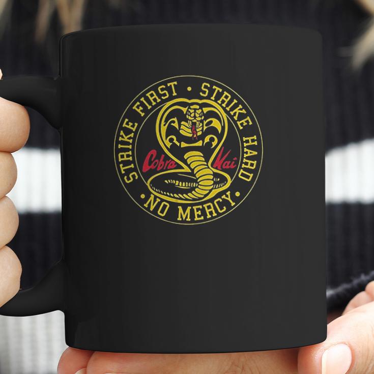 Cobra Kai Snake Strike First Hard Coffee Mug