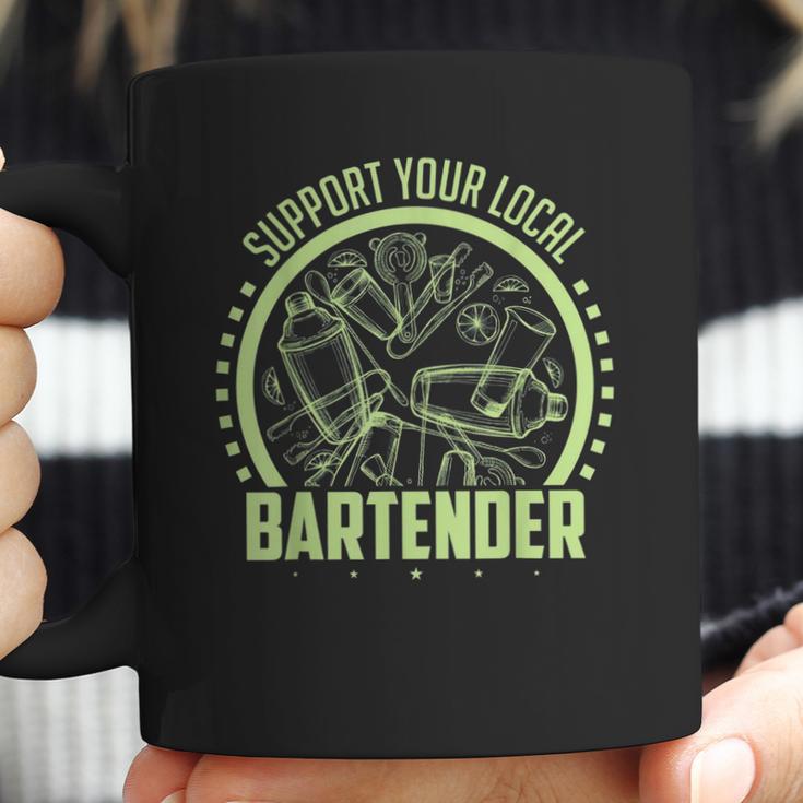 Cocktail Mixologist Support Your Local Bartender Coffee Mug