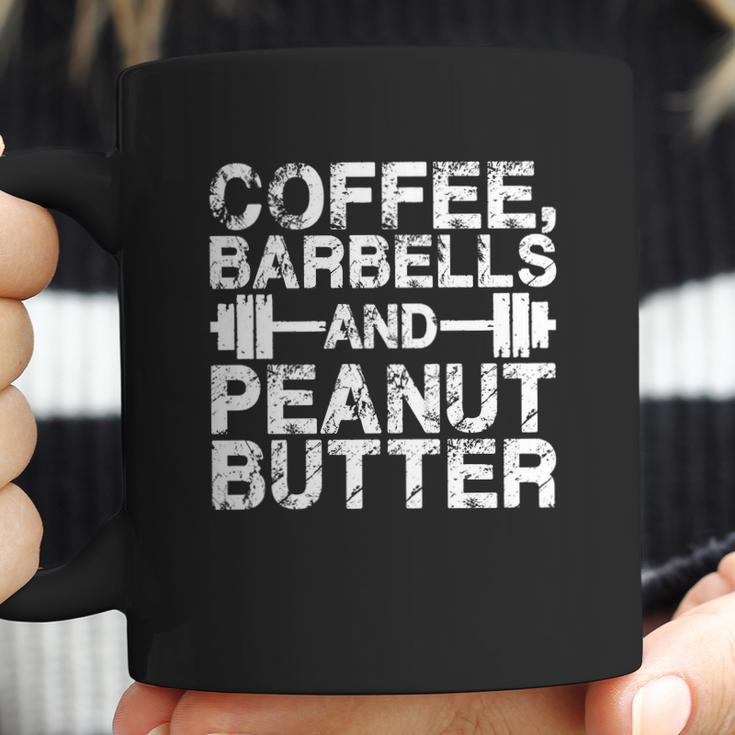 Coffee Barbells And Peanut Butter T-Shirt_1 Coffee Mug