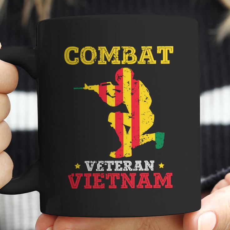 Combat Veteran Vietnam Us Army Veteran Day Army Graphic Design Printed Casual Daily Basic Coffee Mug