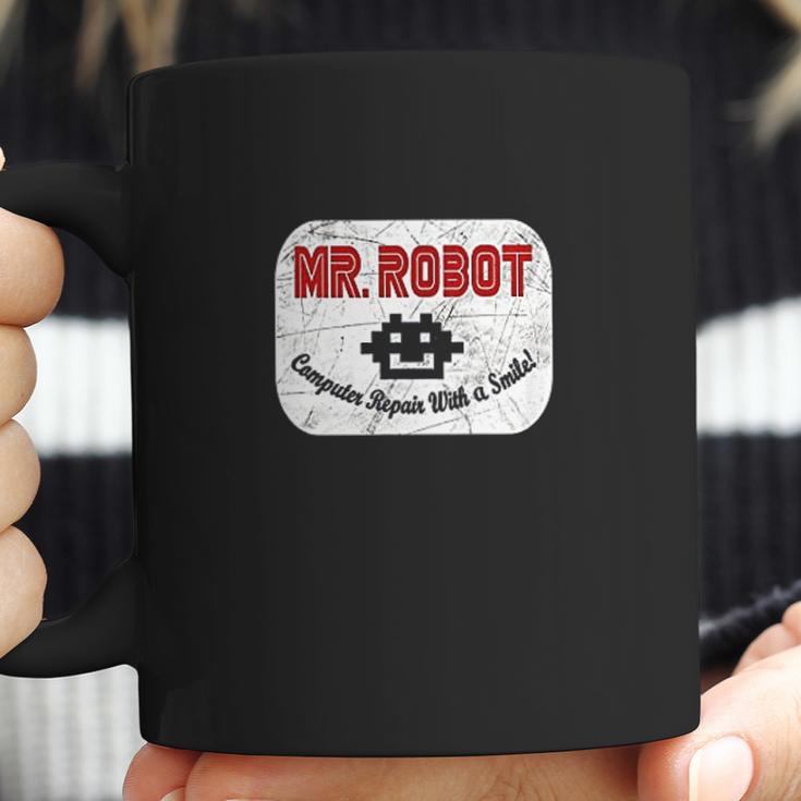 Computer Repair With A Smile Mr Robot Coffee Mug