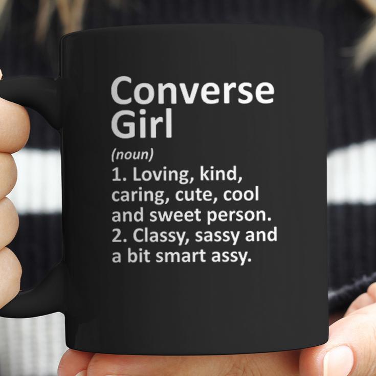 Converse Girl Definition Texas Funny City Home Roots Gift Coffee Mug