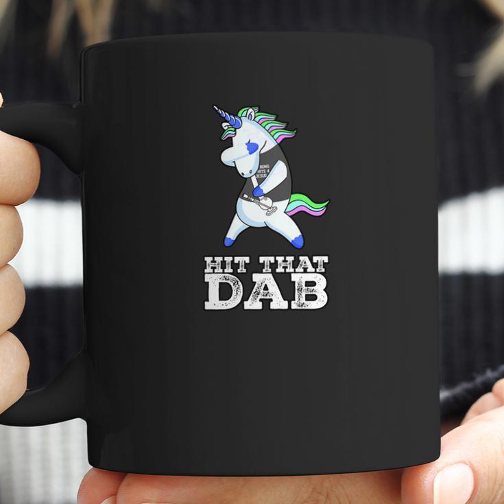 Cool Dabbing Unicorn Bong 4 Jesus Coffee Mug