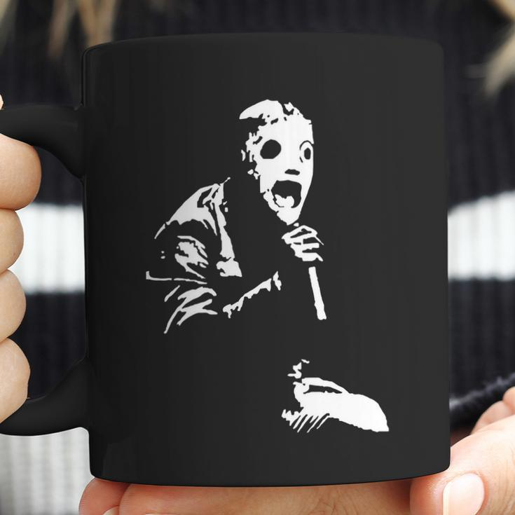 Corey Taylor Slipknot With Face Covering Iconic Rock Men Coffee Mug