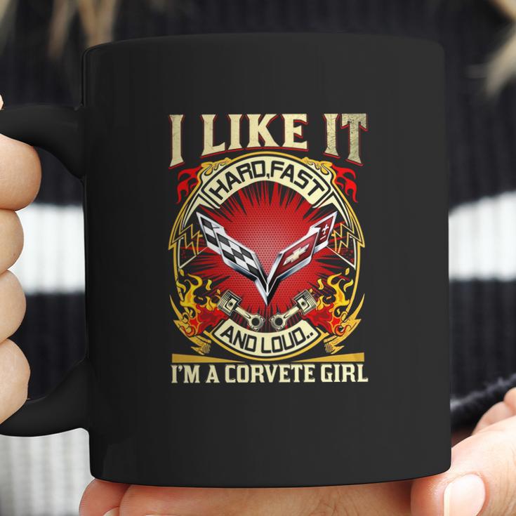 I Like It Corvette Girl Coffee Mug