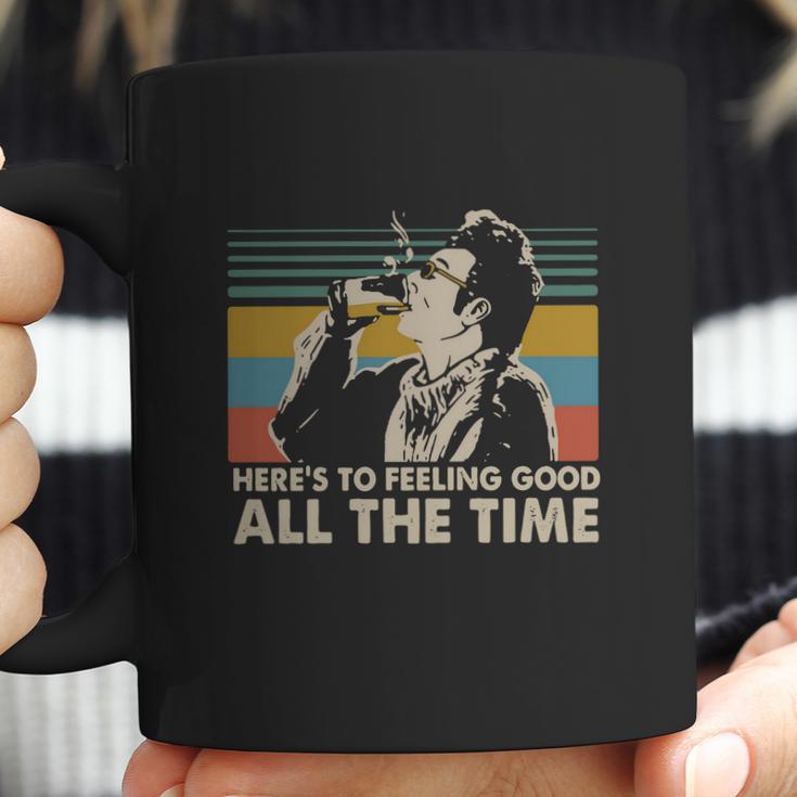 Cosmo Kramer Here’S To Feeling Good All The Time Vintage Shirt Coffee Mug